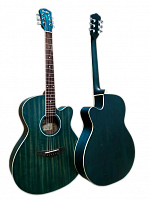 Sevillia IWC-235 MTBL Гитара акустическая с вырезом. Мензура 650 мм. Цвет синий