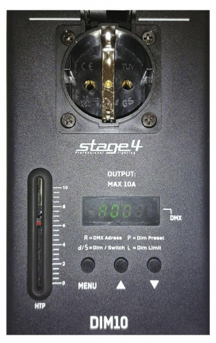 STAGE4 DIM10 одноканальный портативный диммерный/свитчерный блок фото 5