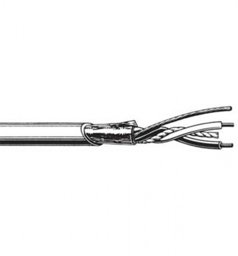 Canare L-2E5AT BLK симметричный микрофонный кабель ( инсталяционный) 4,6мм чёрный бухта 200 м фото 2