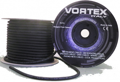 VORTEX R/SPK150 Кабель акустический гибкий 2 х 1,5 мм, диаметр 7 мм, катушка 100м фото 2