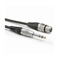 Sommer Cable HBP-XF6S-0150 микрофонный кабель BASIC+, XLR(F)—6,3 Jack stereo, 1,5 м, HICON