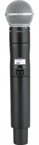 SHURE ULXD2/SM58 G51 ручной передатчик с капсюлем SM58, частоты 470-534 MHz