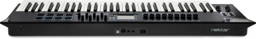 Nektar Panorama T6 USB MIDI DAW контроллер, 61 клавиша, 8 пэдов с датчиком силы нажатия фото 3