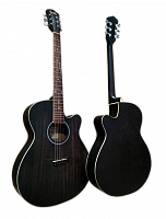 Sevillia IWC-235 MTBK Гитара акустическая с вырезом. Мензура 650 мм. Цвет черный