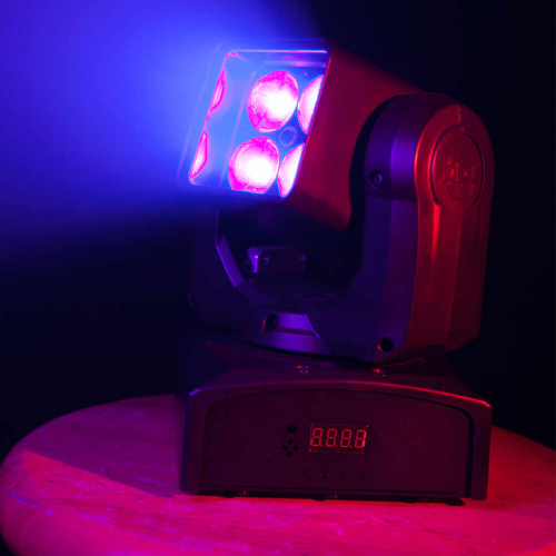 American DJ Inno Pocket Z4 прибор полного вращения с функцией заливного света и углом раскрытия луча 10°-60 фото 4
