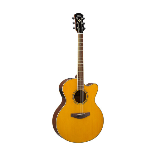Yamaha CPX600VT акустическая гитара со звукоснимателем, цвет Vintage Tint
