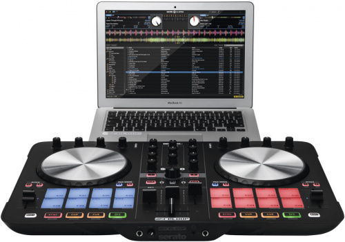 Reloop Beatmix 2 MKII DJ-контроллер с пэдами для Serato, 2 канала, USB аудио интерфейс фото 5