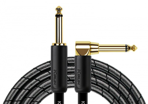 Kirlin IWB-202BEGL 6M BM кабель инструментальный Разъемы: 1/4" прямой моноджек 1/4" угловой мон