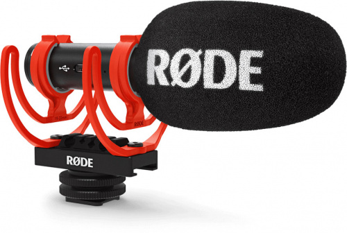 RODE VideoMic GO II Легкий накамерный USB-микрофон-пушка. Диаграмма направленности суперкардиоида