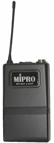 MIPRO MR-811/MT-801a UHF (634.850) одноканальная, двухантенная радиосистема с поясным передатчиком фото 2