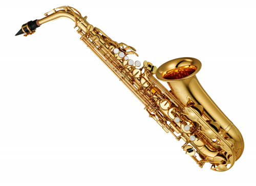 Yamaha YAS-280 - альт-саксофон студенческий, покрытие: золотой лак фото 2