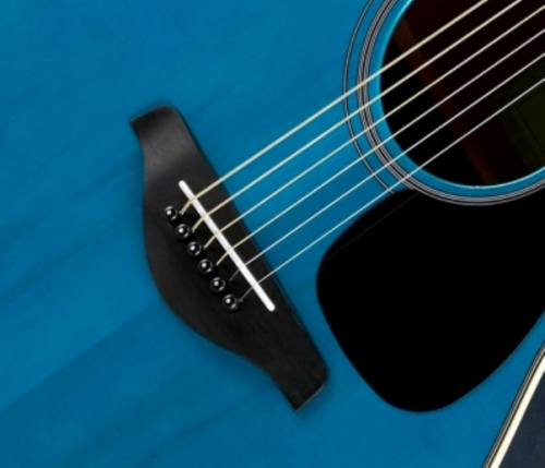Yamaha FS820T акустическая гитара, цвет Turquoise фото 4