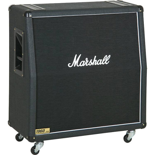 MARSHALL 1960AV 280W 4X12 MONO/STEREO ANGLED CABINET кабинет гитарный, скошенный, 4x12 Celestion G12 Vintage, 280Вт, сопротивление - 16/4 Ом моно, 8 О фото 3