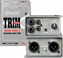Radial Trim-Two пассивн. директ-бокс с регулировкой уровня, для ноутбука, планшета
