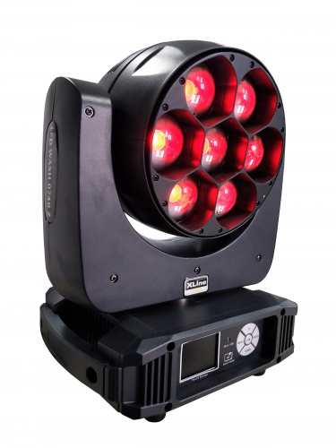 XLine Light LED WASH 0740 Z Световой прибор полного вращения. 7 RGBW светодиодов мощностью 40 Вт фото 7