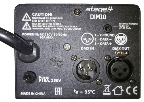 STAGE4 DIM10 одноканальный портативный диммерный/свитчерный блок фото 3