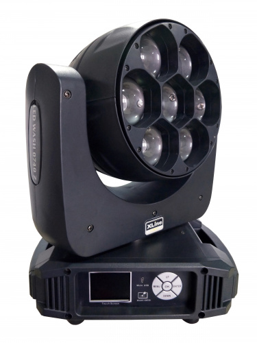 XLine Light LED WASH 0740 Z Световой прибор полного вращения. 7 RGBW светодиодов мощностью 40 Вт фото 4