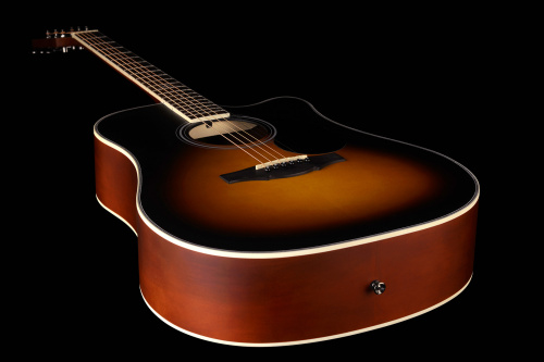 KEPMA D1CE Sunburst электроакустическая гитара, цвет санберст, в комплекте 3м кабель фото 5