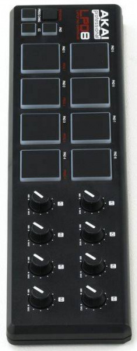 AKAI PRO LPD8 портативный USB/MIDI-контроллер, 8 чувствительных пэдов, 8 регуляторов Q-Link, питание по USB фото 10