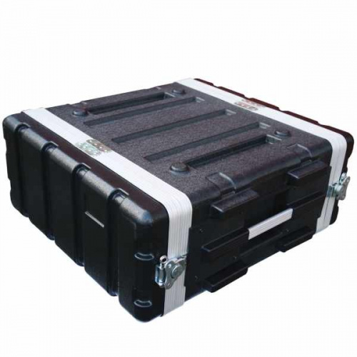 Accu case ACF-SP/ABS 10U двухдверный пластиковый рэковый кейс, 10U, сзади и спереди металлическая пе фото 4
