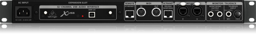 Behringer X32 CORE цифровой рэковый микшерный пульт 16 программируемых MIDAS предусилителей, FireWire/USB аудио интерфейс и iPad/iPhone дистанционное  фото 4