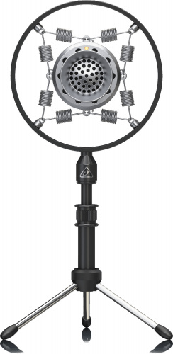 Behringer BV635 винтажный конденсаторный USB-микрофон, суперкардиоидный,пружинный подвес,диафрагма 14 мм, 50-17000 kHz, SPL 132 дБ, стойка в комплекте фото 3