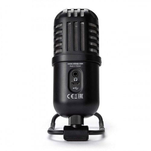 Reloop sPodcaster Go Профессиональный USB конденсаторный микрофон для портативного подкастинга фото 3