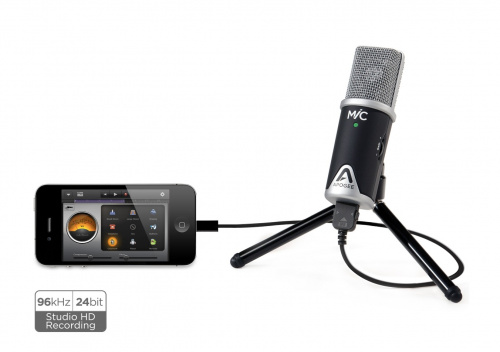 APOGEE MiC96K микрофон USB для MAC, iPad, iPhone, iPodTouch. фото 4