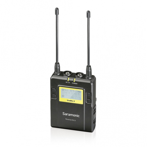 Saramonic UwMic9(TX9+RX9) Накамерная UHF радиосистема/передатчик/приёмник/петличный микрофон фото 4