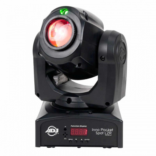 American DJ Inno Pocket Spot LZR Прибор полного движения с белым светодиодом 12 Вт. Зеленый лазер: 30 мВт фото 5