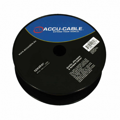 American Dj AC-SC2-0,75/100R Акустический кабель плоский 2 x 0.75мм2,цвет: прозрачный