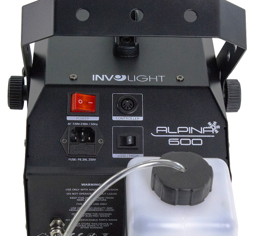 Involight ALPINA600 Генератор снега 600 Вт, проводной пульт X-4 фото 3