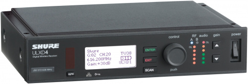 SHURE ULXD4E P51 710 - 782 MHz цифровой приемник серии ULXD