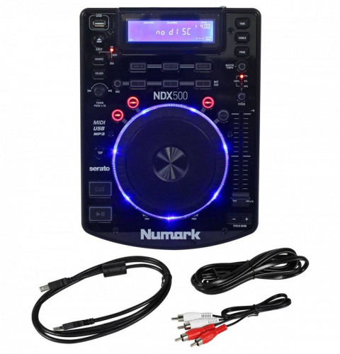 NUMARK NDX500 настольный CD/MP3-плеер, USB-Flash, встроенная аудио карта, USB-midi, Anti-Shock, seamless looping фото 3
