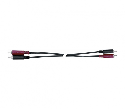 QUIK LOK AD79-2 компонентный кабель, позолоченные разъёмы 2 RCA M - 2 RCA M (тюльпаны), 2м