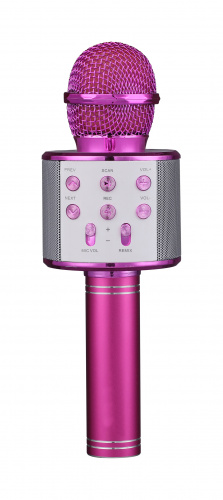 FunAudio G-800 Pink Беспроводной микрофон. Поддержка файлов: MP3, WMA. Bluetooth V4.0 + EDR. 3W фото 4
