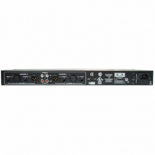 American Audio XEQ-152B Equalizer 2/3 Октавный графический 15-полосный стерео эквалайзер. Независимы фото 3