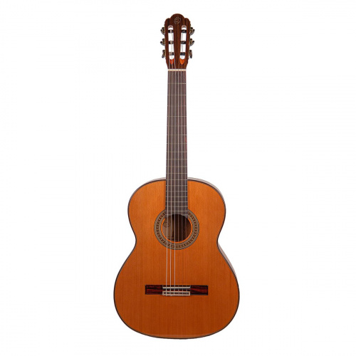 Omni CG-900S классическая гитара, массив ели/ махагони, чехол, цвет натуральный