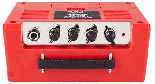 FENDER MINI DELUXE AMP RED портативный усилитель для гитары фото 4