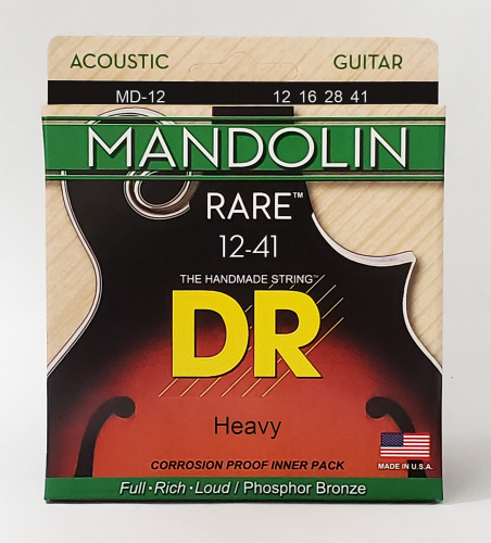 DR MD-12 RARE струны для мандолины 12 41