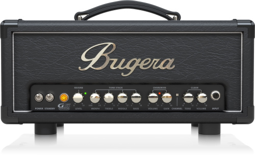 BUGERA G5 INFINIUM ламповый гитарный усилитель класса A, 5 Вт, лампa 1xECC83, 2 режима эквалайзера, ревербератор, 'грелка'