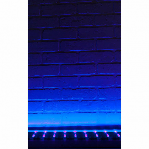 American DJ ECO UV BAR PLUS IR ультрафиолетовый светильник 18x 3ватт 120 градусов с пультом дистанционного фото 8