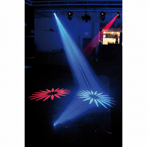 American DJ Vizi Scan LED Pro мощный светодиодный DMX-сканер 50 Вт, создающий узконаправленный и зал фото 5