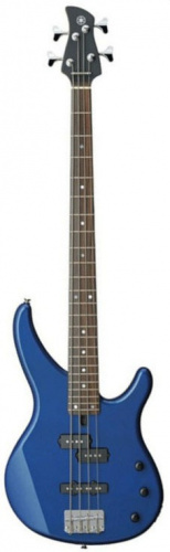 YAMAHA TRBX174 BLUE METALLIC бас-гитара, корпус ольха, гриф клен, накладка на гриф палисандр, 24 лада, 2 звукоснимателя P/J-style, хромированные колки