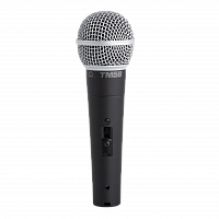 Superlux TM58S Динамический вокальный микрофон с выключателем, 50 Гц - 18 кГц
