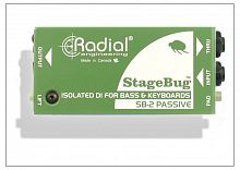 Radial SB-2 пассивный ди-бокс для баса, акустики и клавиш