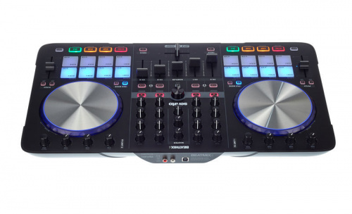 Reloop Beatmix 4 MKII DJ-контроллер с пэдами для Serato фото 4