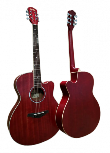 Sevillia IWC-235 MTRD Гитара акустическая с вырезом. Мензура 650 мм. Цвет красный