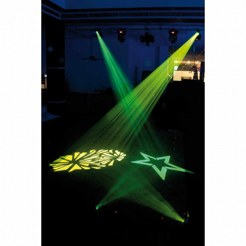 American DJ Vizi Scan LED Pro мощный светодиодный DMX-сканер 50 Вт, создающий узконаправленный и зал фото 4