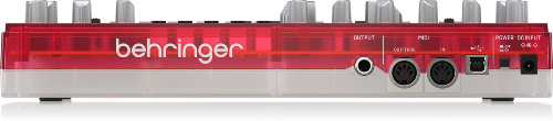 BEHRINGER TD-3-SB аналоговый басовый синтезатор, VCO с двумя формами волны, VCF, VCA, 16-шаговый секвенсор возможностью сохране фото 5